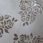Patera ażurowa w róże - Patera ażurowa w róże detal