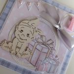 Kartka na urodziny roczek dziewczynka - Kartka na urodziny roczek dziewczynka