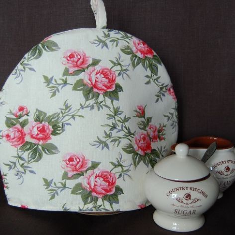 Ocieplacz/osłonka na czajnik "Angielskie róże"
