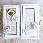 Ślubna kartka w pudełku 1042 - 