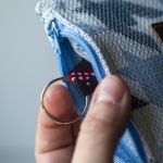 Portfelik etui na klucze 2w1 w pepitkę - 