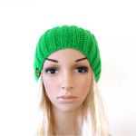 zielona czapka unisex - 