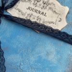 Pamiętnik handmade A5 „JOURNAL”  Unikatowe rękodzieło Idealny prezent świąteczny - pomysł prezent mikołajki