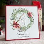 Personalizowana kartka bożonarodzeniowa BN8B - Personalizowana kartka bożonarodzeniowa