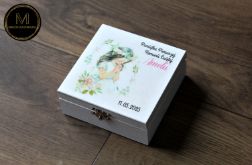 Pudełko na łańcuszek - prezent na komunię 3