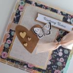 Kartka na Dzień Babci serduszka - Kartka na Dzień Babci serduszka