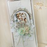 Kartka ślubna pamiątka "Sweetheart" GOTOWA - 