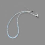 Naszyjnik z białych ognistych Opali  - Blask i moc zawarta w naszyjniku z opali