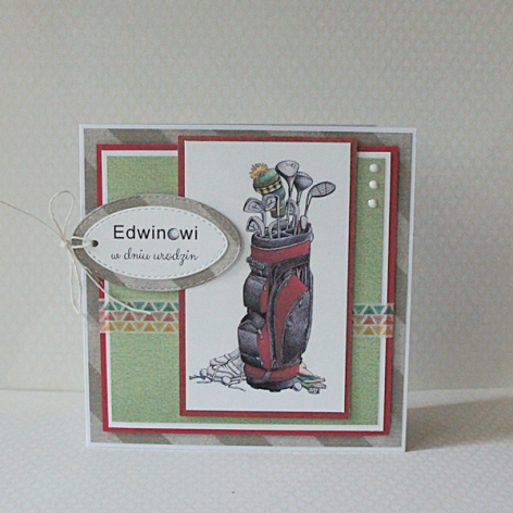 Zamówienie dla Pani Jagody -kartka urodzinowa