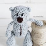 Miś amigurumi 12cm, 291 - 