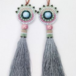 chwosty pastelowe z ceramiką (dla pani Katarzyny)