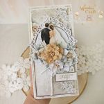 Romantyczna kartka ślubna "Lifetime Loving 4" - 