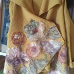 Kurtka damska wełniana wiosenna  - 