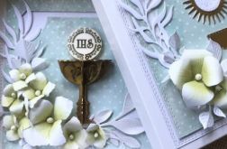 156,Komunia-Kartka na Komunię św. z kielichem ihs