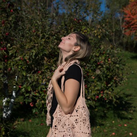 Torba szydelkowa - chusta gratis!