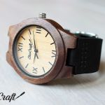 Drewniany damski zegarek WAGTAIL - 