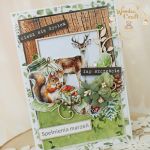 Urodzinowa kartka leśnym klimacie "Woodland1" - 