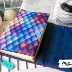 Otulacz / etui na książkę ~ kolorowa łuska - 