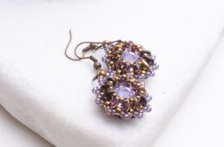 ELEGANCKIE KOLCZYKI Z KRYSZTAŁAMI SWAROVSKIEGO - LILITH