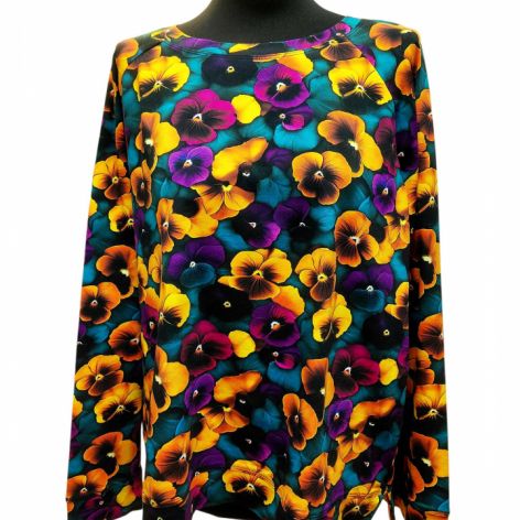 Bluzka damska bratki L/XL