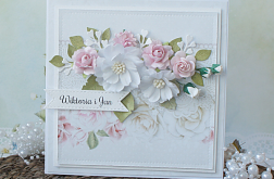 Komplet ślubny w jasnych kolorach v.4