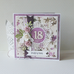Kartka urodzinowa na "18" v.3 - 18 ciemna1