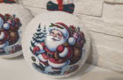 Zestaw bombek akrylowych MIKOŁAJ 1