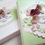 Kartka W DNIU ŚLUBU pastelowa - 