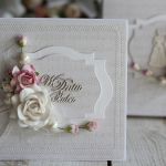 Romantyczna kartka ślubna z pudełkiem 2 - kartka i pudełko ślubne