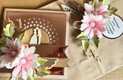 115,kartka w pudełku na ślub w stylu rustykalnym z torebką 1