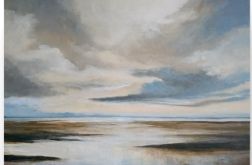 Na skraju nieba -obraz akrylowy