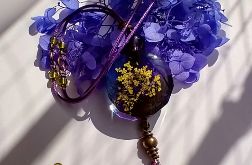 Fiona - długi wisior z żywicy