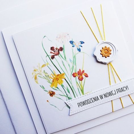 Kartka powodzenia w nowej pracy na nową pracę