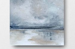 Pejzaż 78-akwarela formatu 20/20 cm