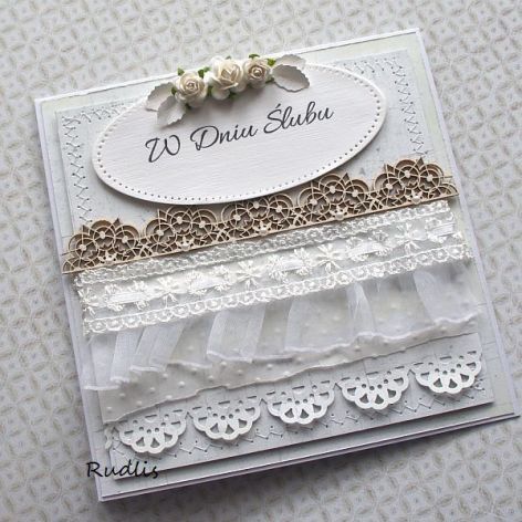 Ślubna w koronkach
