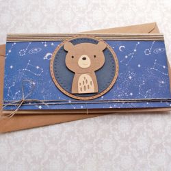 miś Kosmiczny : kartka kopertówka