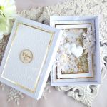 Ślubna kartka w pudełku 1051 - 