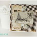 Wyjątkowa KARTKA ŚWIĄTECZNA - 58 - Boże Narodzenie, choinka, stajenka, szopka, święta rodzina, okolicznościowe