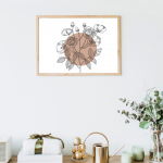 Plakat Wild rose 30x40 cm - 2