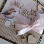 Kartka dla mamy Dzień Matki ptaszki - Kartka dla mamy Dzień Matki ptaszki