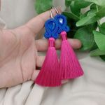 Soutache sutasz kolczyki z chwostami chwosty - kolczyki chwosty