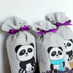 Woreczek z lawendą dla dzieci - Panda - zapachowy woreczek Lawenda