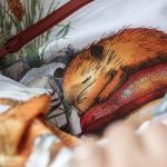 Różowy workoplecak z kieszeniami baranek - 