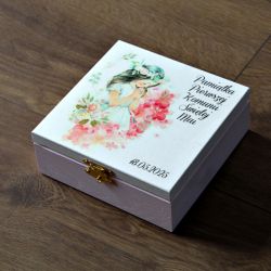 Pudełko na pieniądze z okazji Komunii Dziewcz