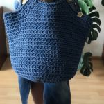 Duża torebka damska do ręki,modny koszyk. - 