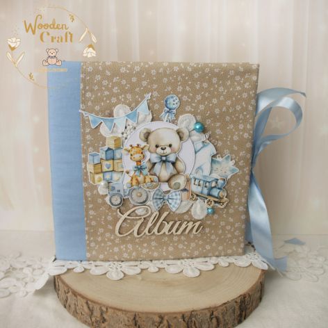 Album na chrzest narodziny "Boy'sWorld"GOTOWY