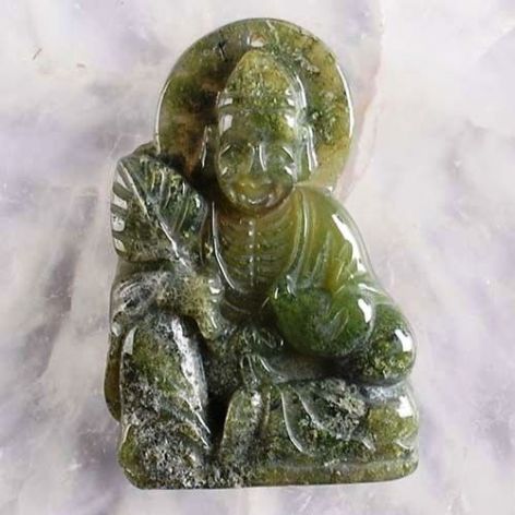 Ji Gong, figura buddyjskiego mnicha, agat