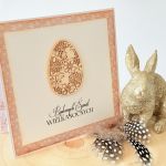 Kartka z jajem (w kwiatki) - Kartka z jajem