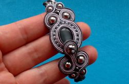 Bransoletka sutasz Szaro-grafitowa