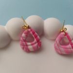 Kolczyki z gliny polimerowej - "Owocowy Sorbet" v.5 - w pastelowych kolorach